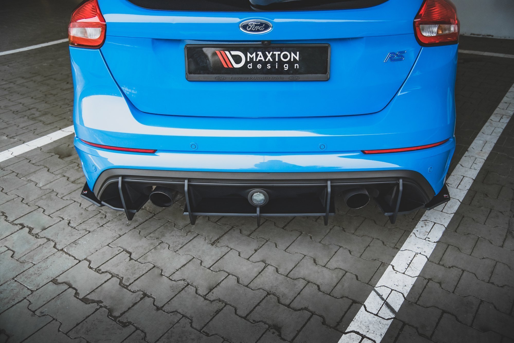 Diffuser Street Pro V.1 Ford Focus RS MK3