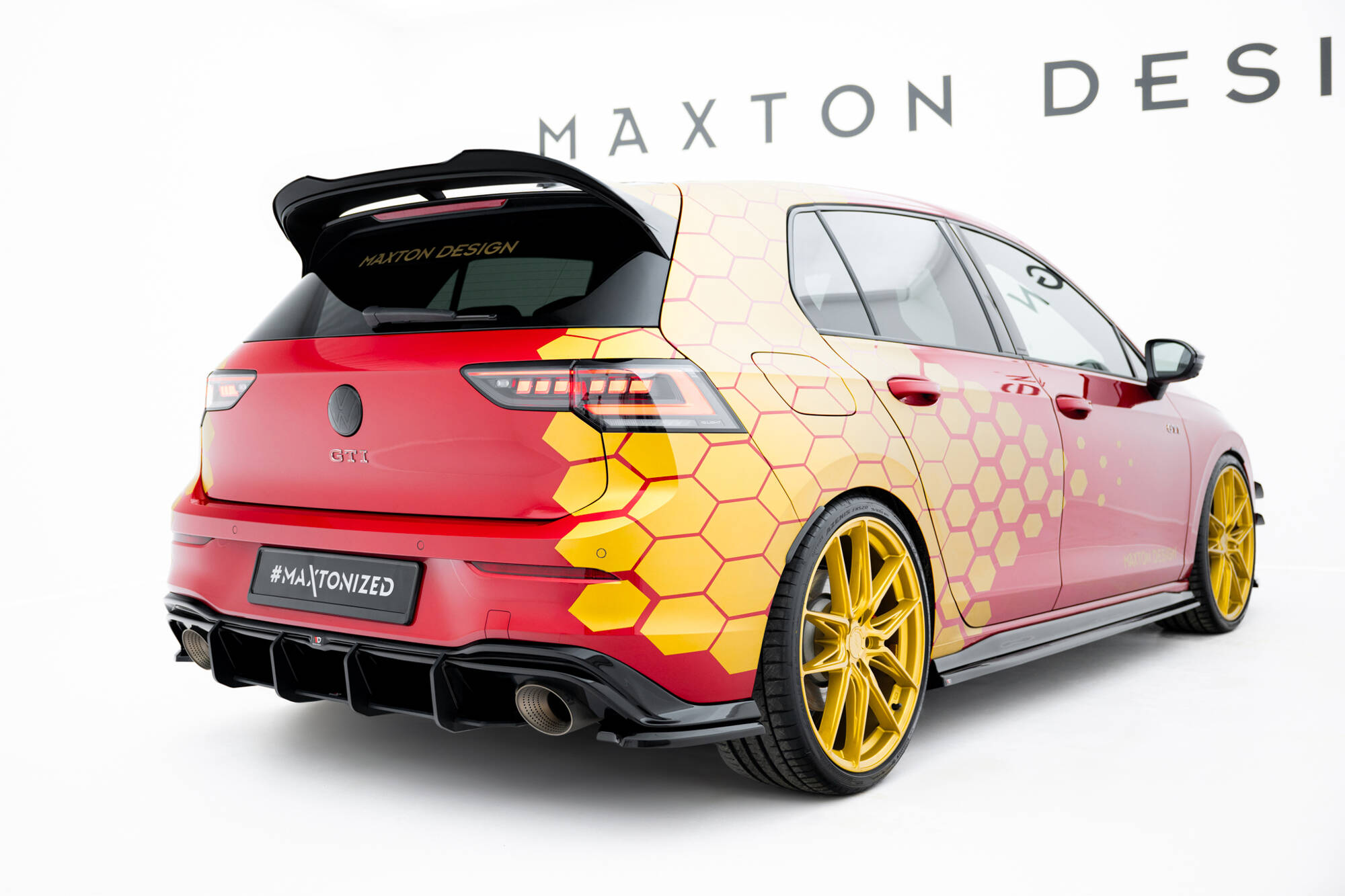 Diffuser Street Pro V.1 Volkswagen Golf GTI Clubsport Mk8 Facelift