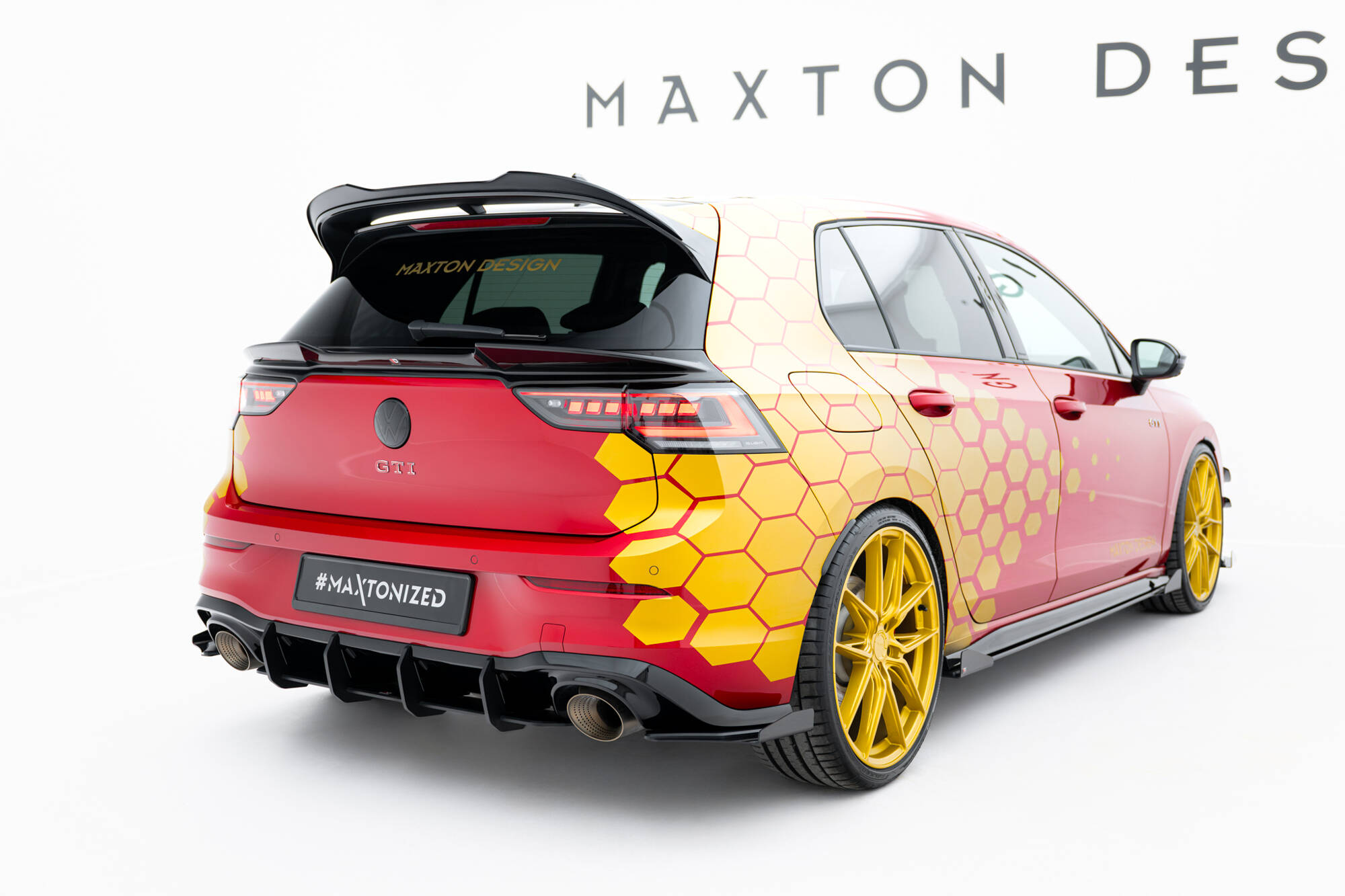Diffuser Street Pro V.2 Volkswagen Golf GTI Clubsport Mk8 Facelift
