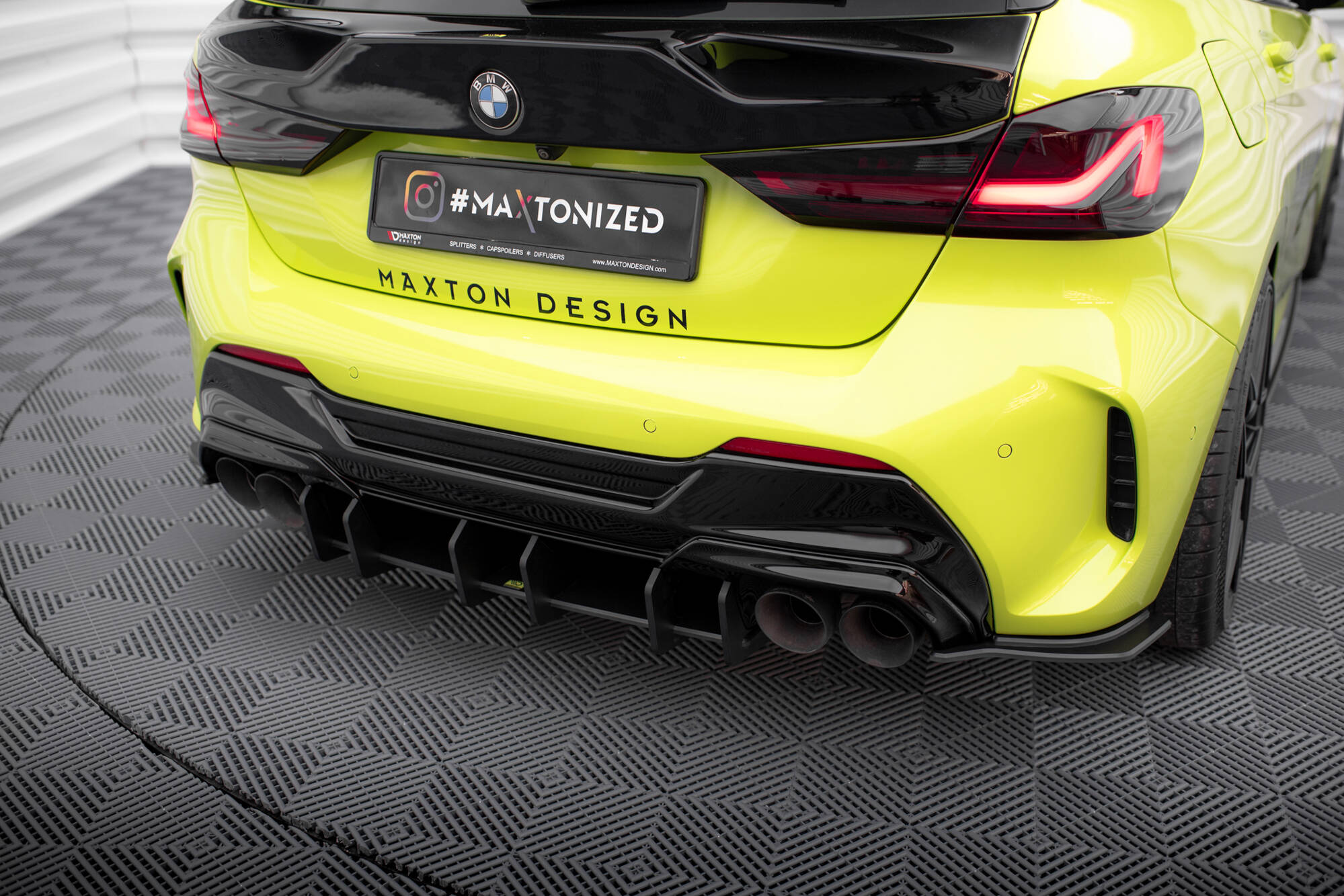 Diffuser Street Pro V.4 BMW 1 F40 M-Pack / M135i