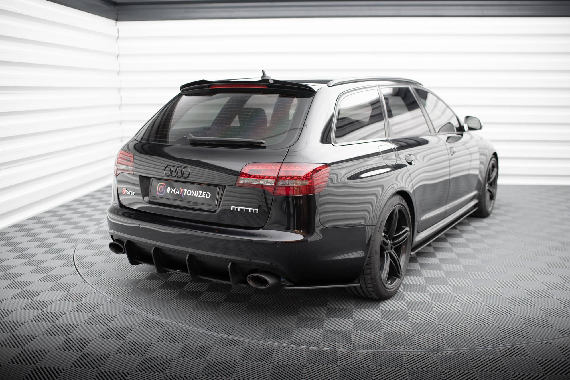 Bakre Flaps Street Pro Audi RS6 Avant C6