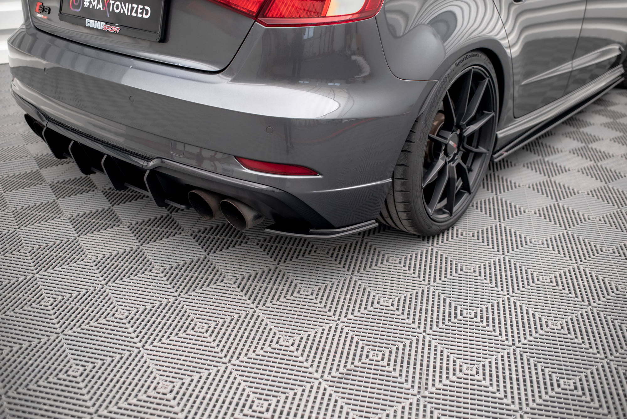 Bakre Flaps Street Pro Audi S3 Sportback 8V Facelift