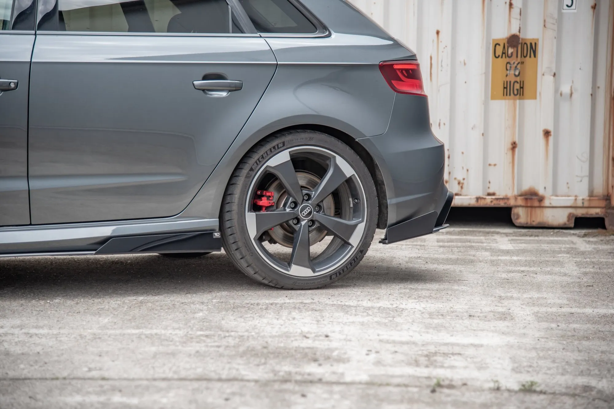 Bakre Flaps Street Pro Med Flaps Audi RS3 8V Sportback - Bilde 2