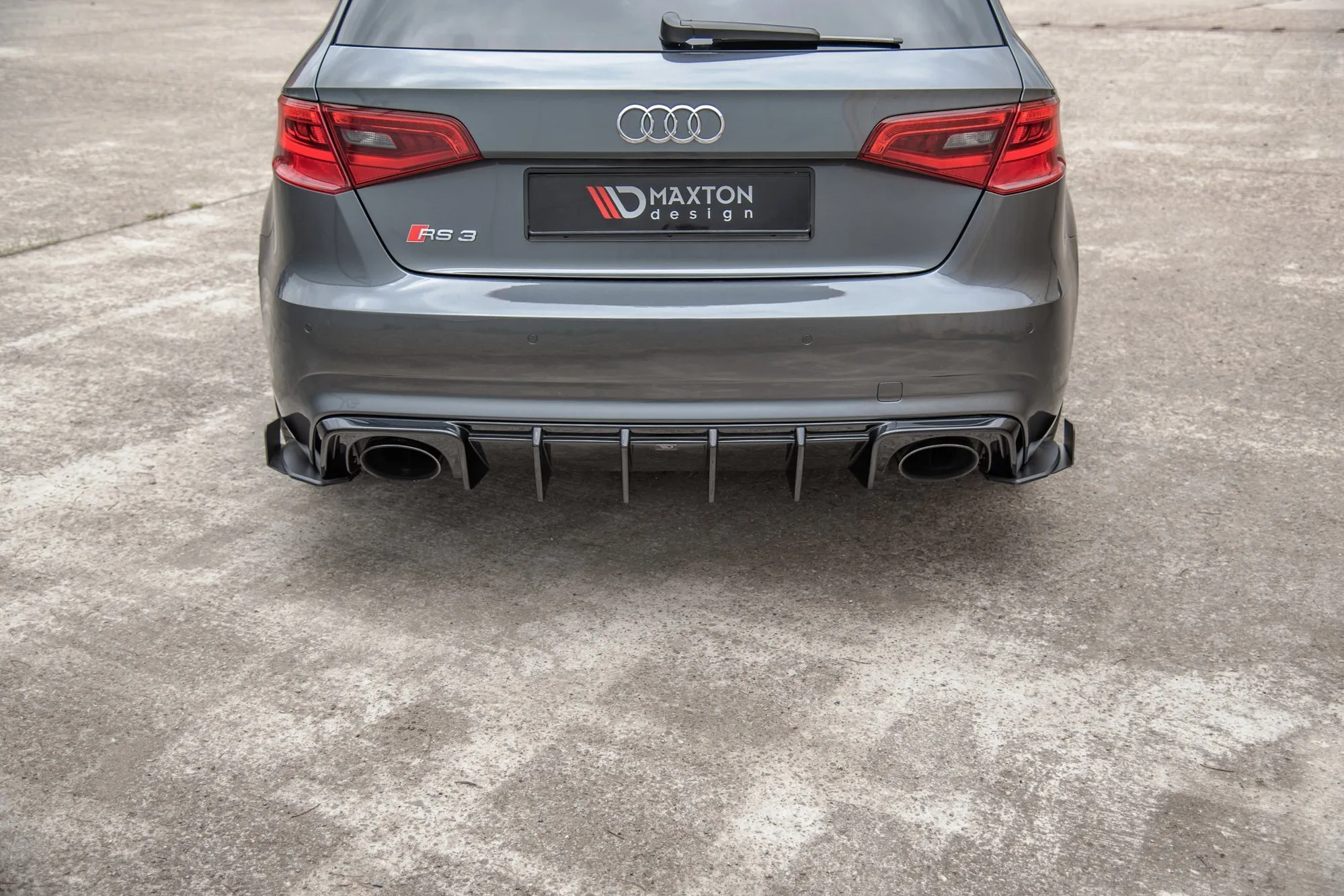 Bakre Flaps Street Pro Med Flaps Audi RS3 8V Sportback - Bilde 3