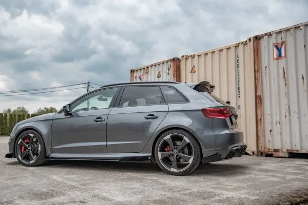 Bakre Flaps Street Pro Med Flaps Audi RS3 8V Sportback