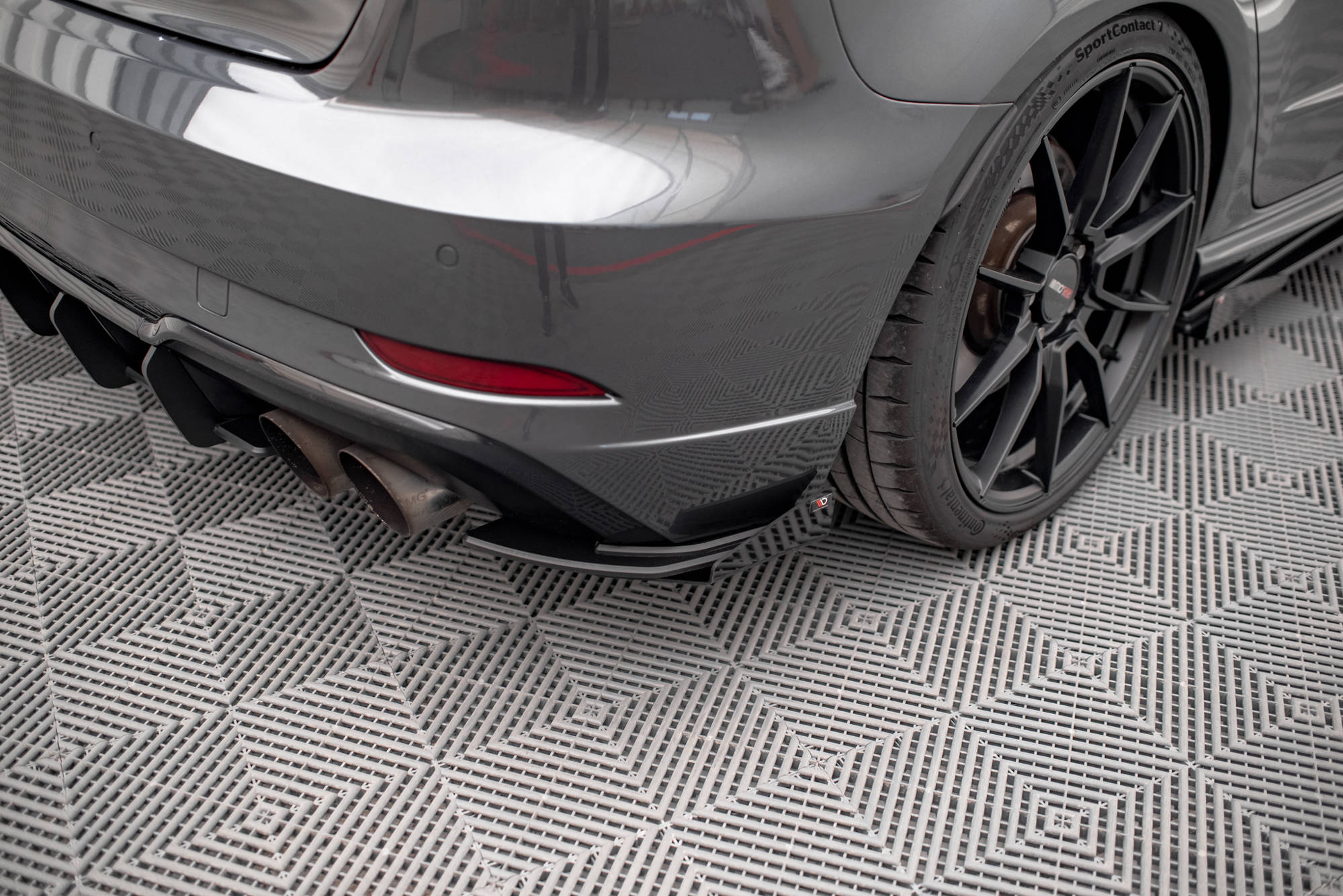 Bakre Flaps Street Pro Med Flaps Audi S3 Sportback 8V Facelift