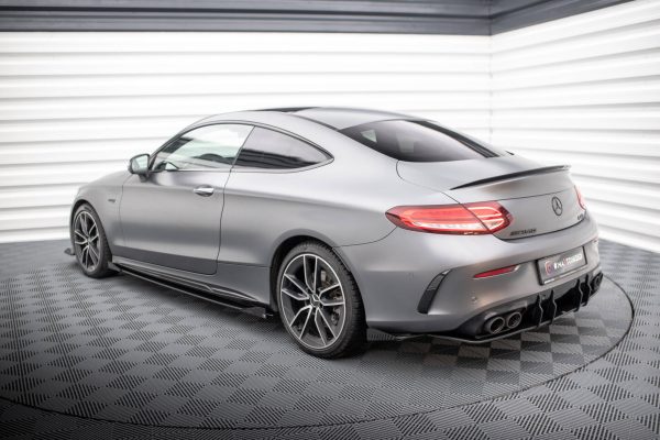 Bakre Flaps Street Pro Med Flaps Mercedes-AMG C43 Coupe / Cabrio C205 Facelift / A205 Facelift