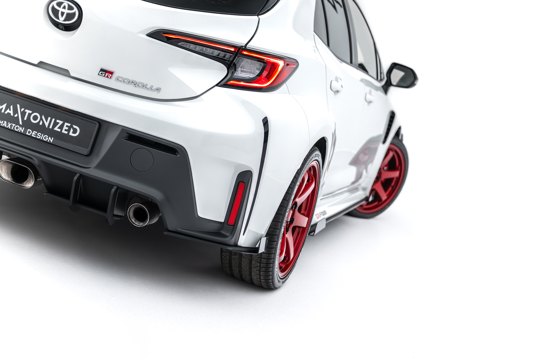 Bakre Flaps Street Pro Med Flaps Toyota GR Corolla Mk12