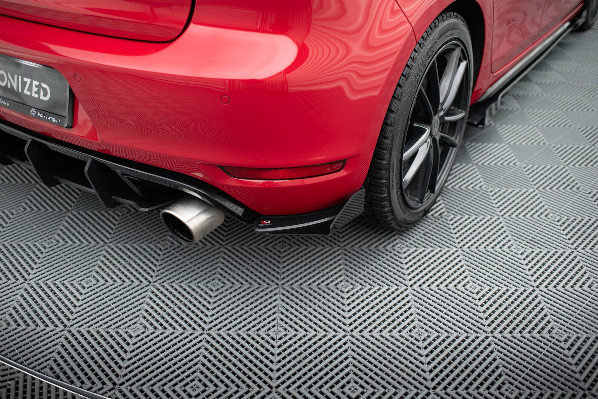 Bakre Flaps Street Pro Med Flaps Volkswagen Golf GTI Mk6