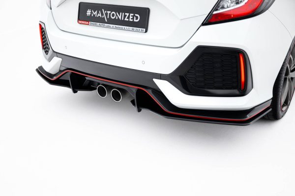 Bakre Flaps Street Pro Honda CIVic Sport Mk 10