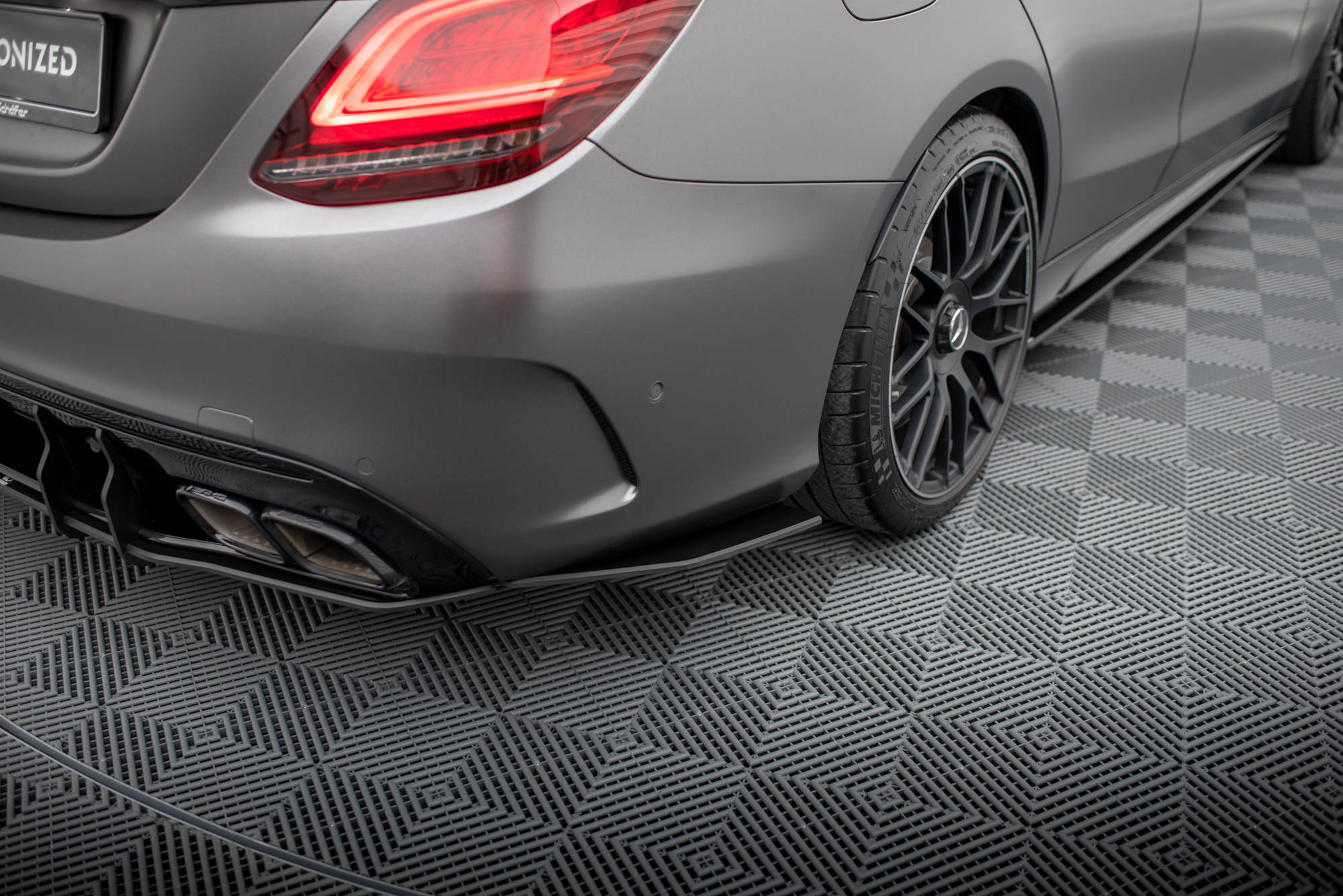 Bakre Flaps Street Pro Mercedes-AMG C63 Sedan / Estate W205 Facelift