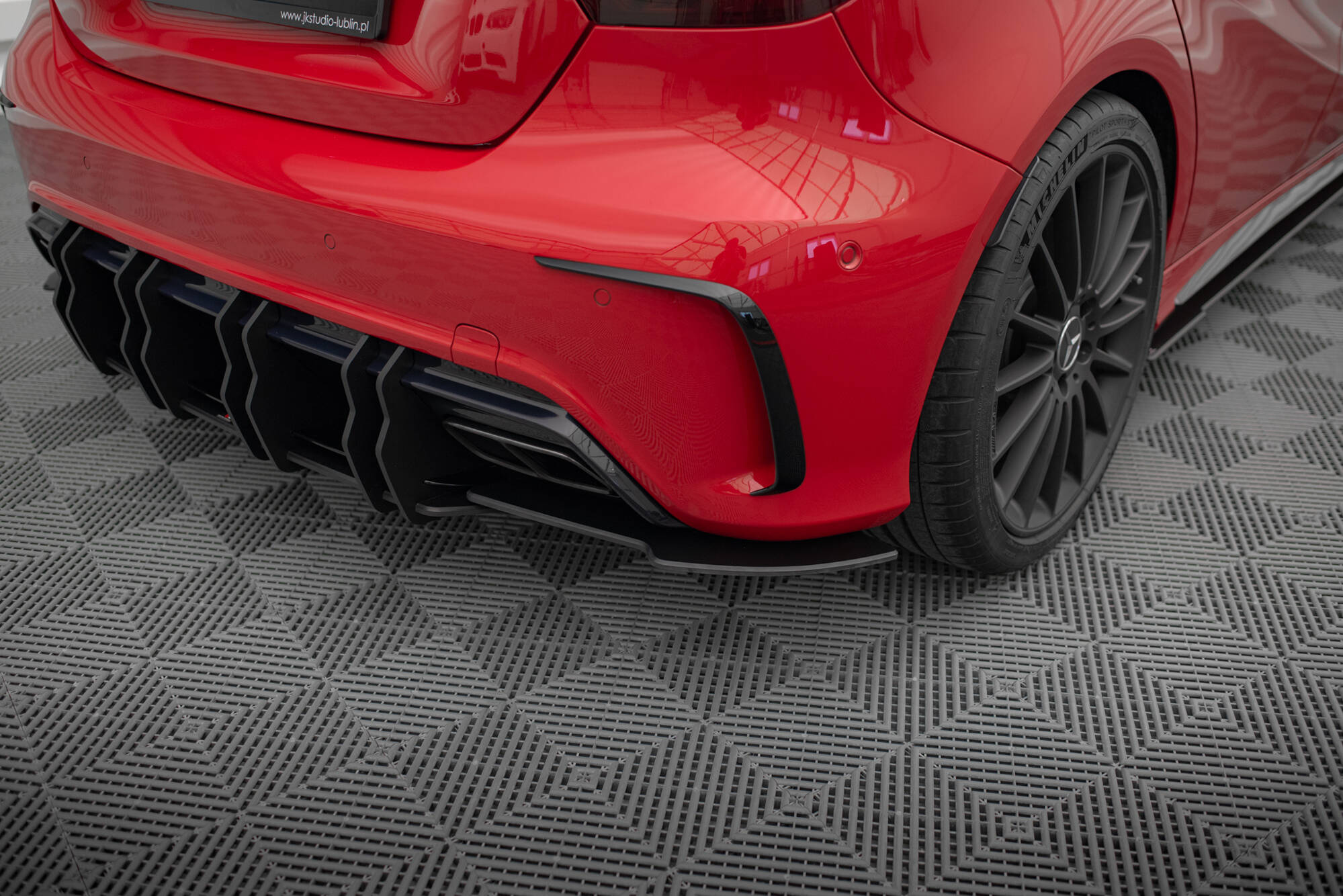 Bakre Flaps Street Pro Mercedes-Benz A 45 AMG W176 Facelift