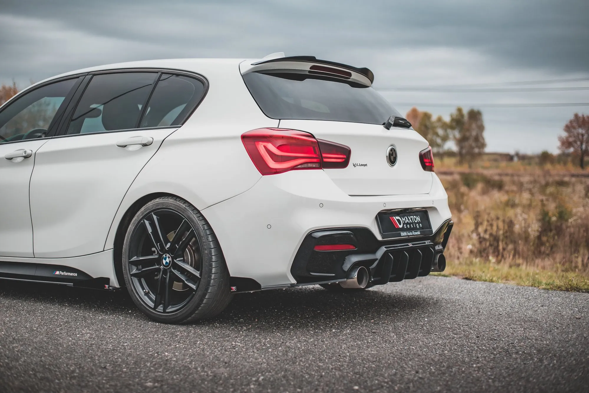 Bakre Flaps Street Pro V.3 Med Flaps BMW 1 F20 M140i - Bilde 3