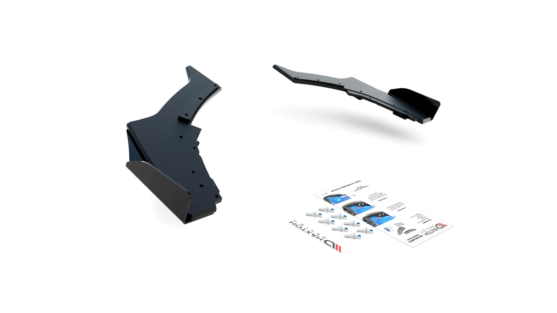 Bakre Flaps Street Pro V.3 Med Flaps BMW 1 F20 M140i - Bilde 5