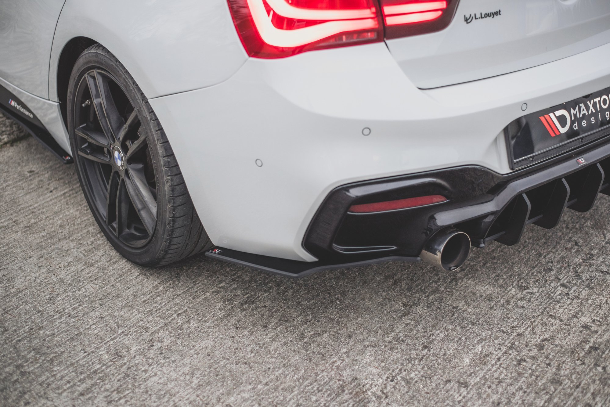 Bakre Flaps Street Pro V.3 BMW 1 F20 M140i