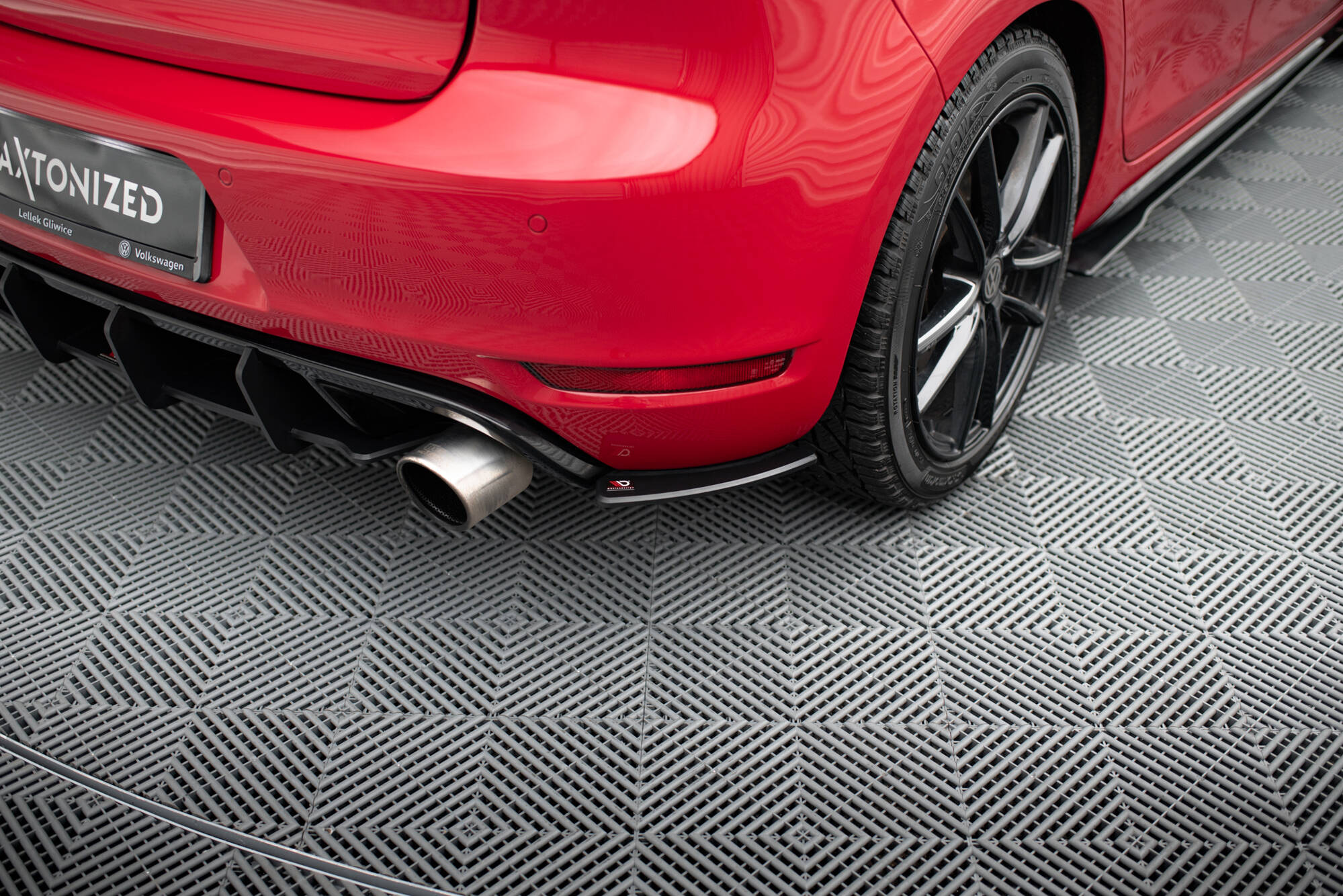 Bakre Flaps Street Pro Volkswagen Golf GTI Mk6