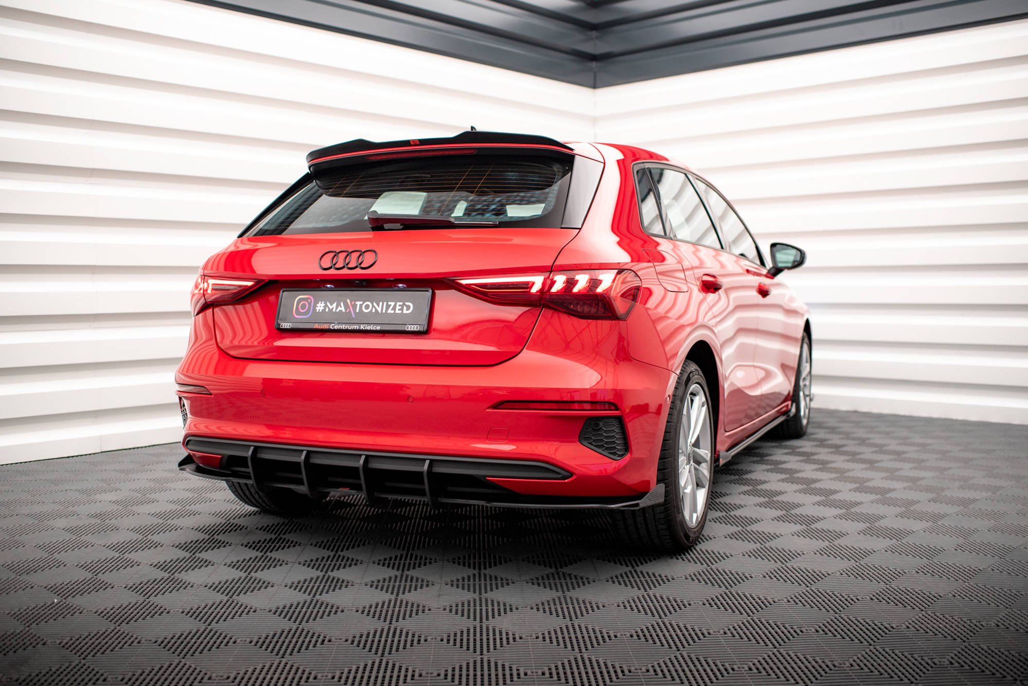 Diffuser Street Pro Med Flaps Audi A3 Sportback 8Y