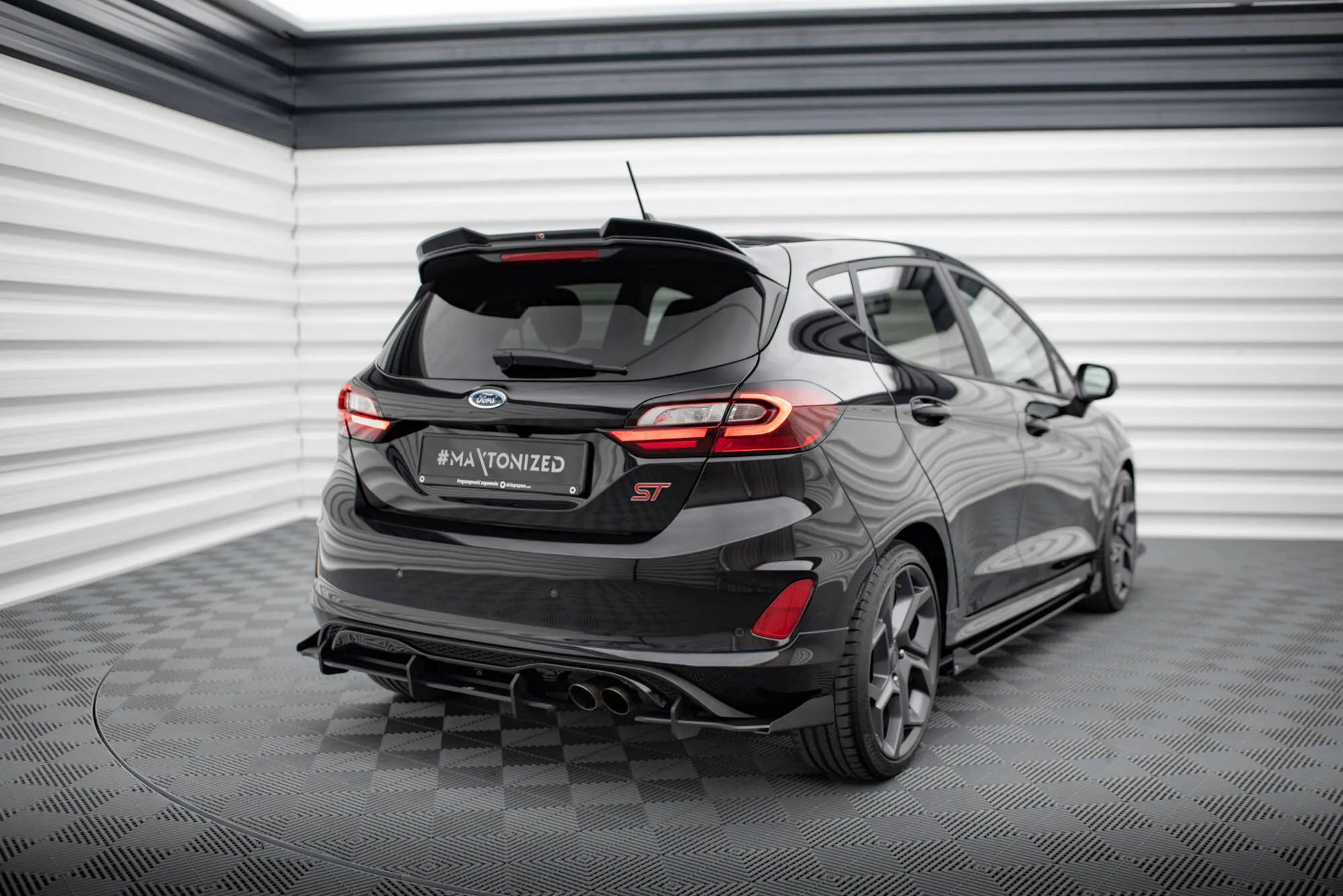 Diffuser Street Pro+Flaps Ford Fiesta MK8 ST - Bilde 2