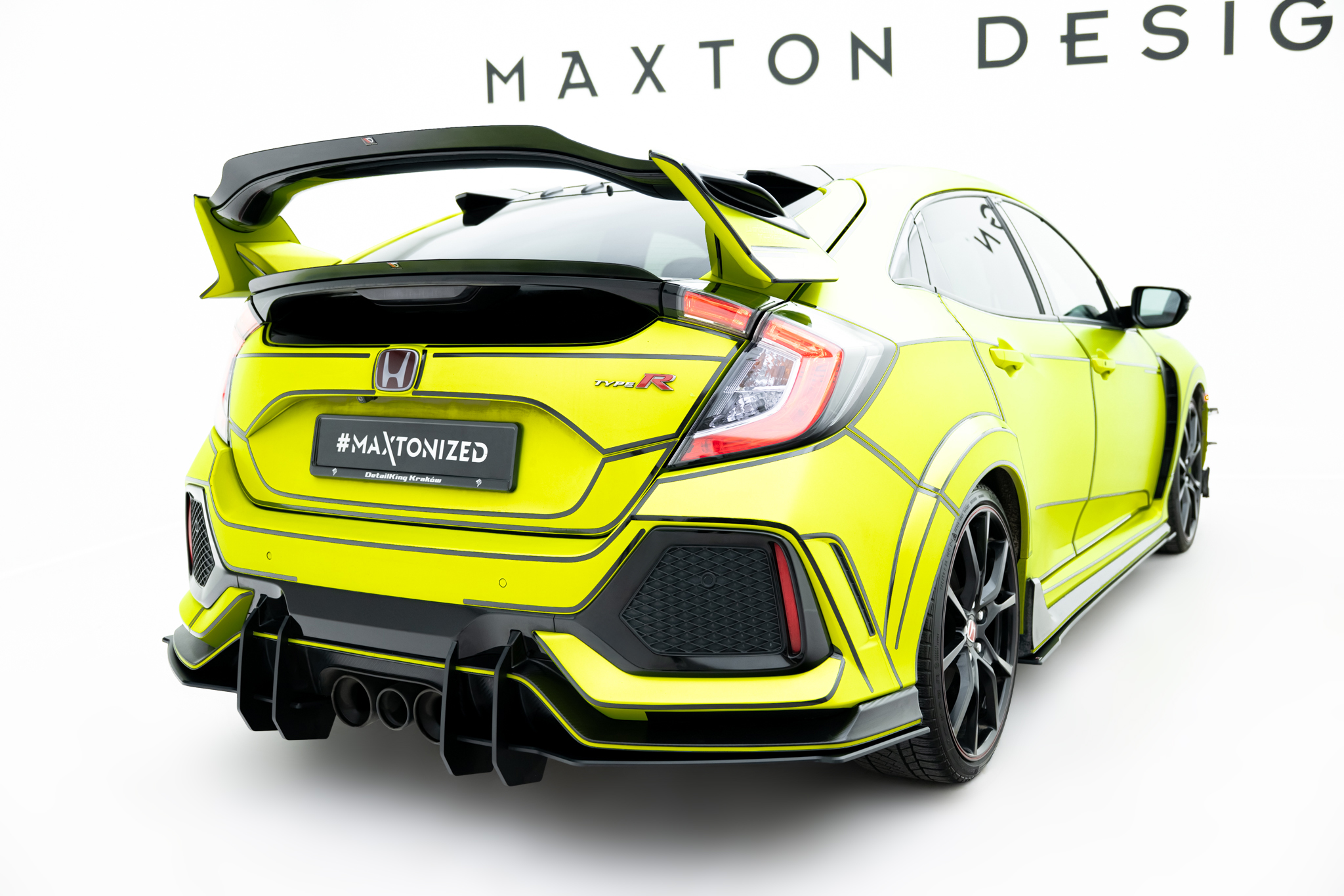 Diffuser Street Pro V.2 Honda CIVic Type R Mk10