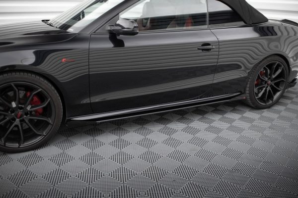 Sideskjørt Street Pro Med Flaps Audi A5 / A5 S-Line / S5 Coupe / Cabrio 8T / 8T Facelift