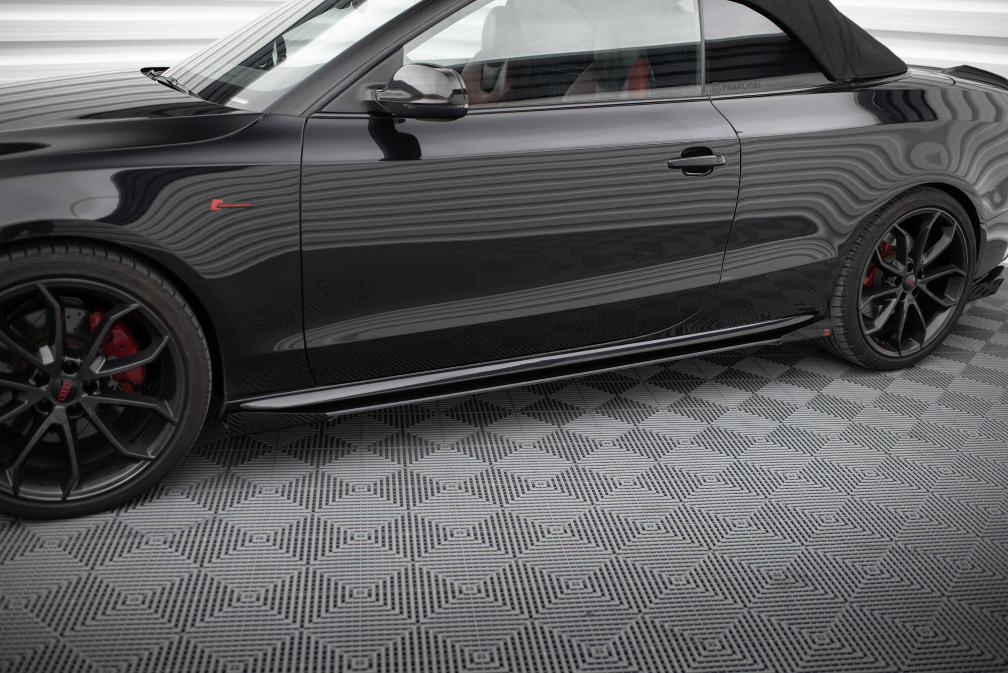 Sideskjørt Street Pro Med Flaps Audi A5 / A5 S-Line / S5 Coupe / Cabrio 8T / 8T Facelift