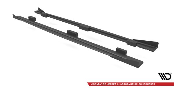 Sideskjørt Street Pro Med Flaps Audi S3 / A3 S-Line Sportback 8V Facelift