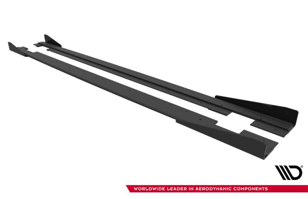 Sideskjørt Street Pro Med Flaps Audi TT S / TT S-Line 8J Facelift - Bilde 7