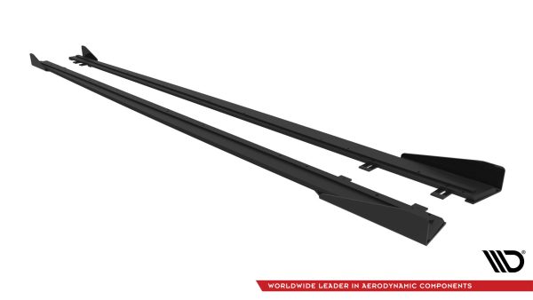 Sideskjørt Street Pro Med Flaps BMW 4 Coupe / Gran Coupe / Cabrio M-Pack F32 / F36 / F33