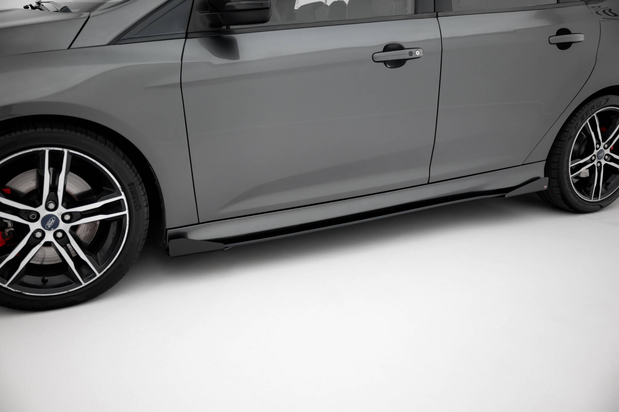 Sideskjørt Street Pro Med Flaps Ford Focus ST Mk3 Facelift