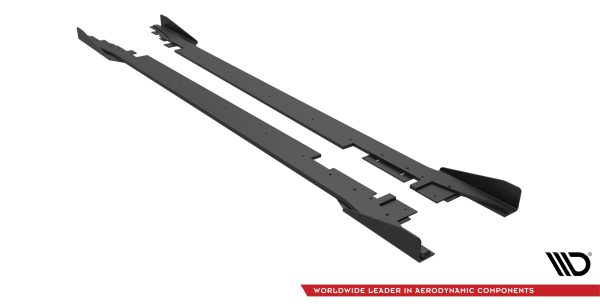 Sideskjørt Street Pro Med Flaps Ford Mondeo Sport Mk5 Facelift / Fusion Sport Mk2 Facelift