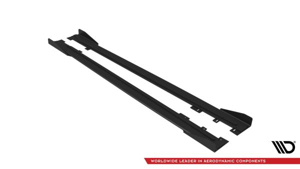 Sideskjørt Street Pro Med Flaps Ford Mustang GT Mk6