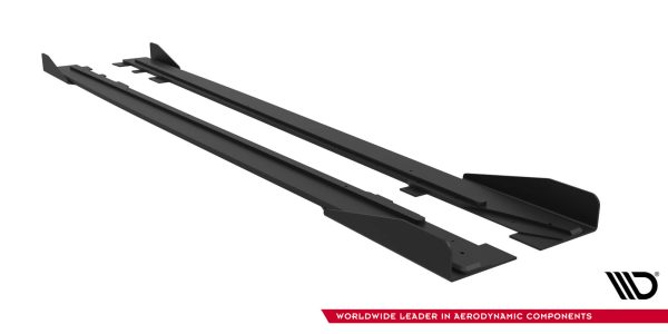 Sideskjørt Street Pro Med Flaps Ford Mustang GT Mk6