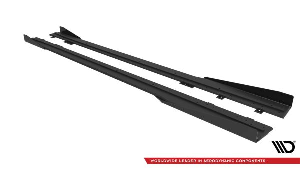 Sideskjørt Street Pro Med Flaps Ford Mustang GT Mk7