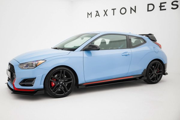 Sideskjørt Street Pro Med Flaps Hyundai Veloster N Mk2