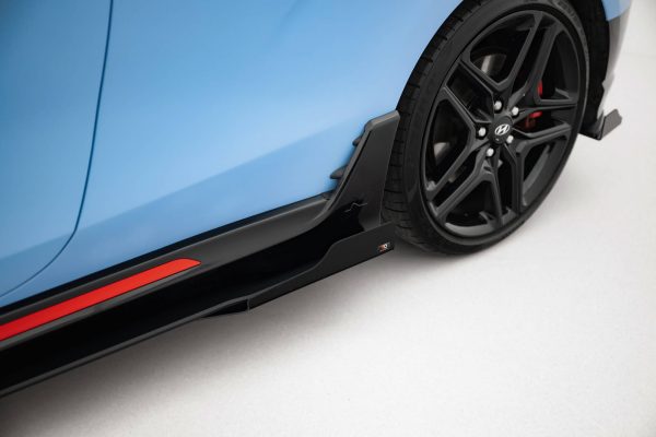 Sideskjørt Street Pro Med Flaps Hyundai Veloster N Mk2