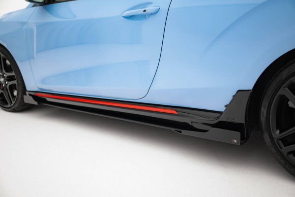 Sideskjørt Street Pro Med Flaps Hyundai Veloster N Mk2