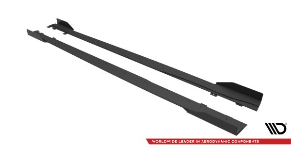 Sideskjørt Street Pro Med Flaps Mercedes A35 AMG / AMG-Line Aero Pack W177