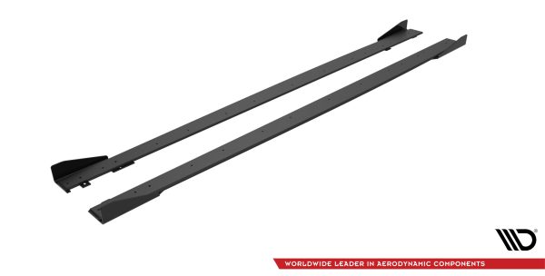 Sideskjørt Street Pro Med Flaps Mercedes-AMG C63 Sedan / Estate W205 Facelift