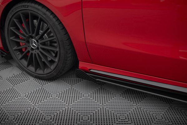 Sideskjørt Street Pro Med Flaps Mercedes-Benz A 45 AMG W176 Facelift