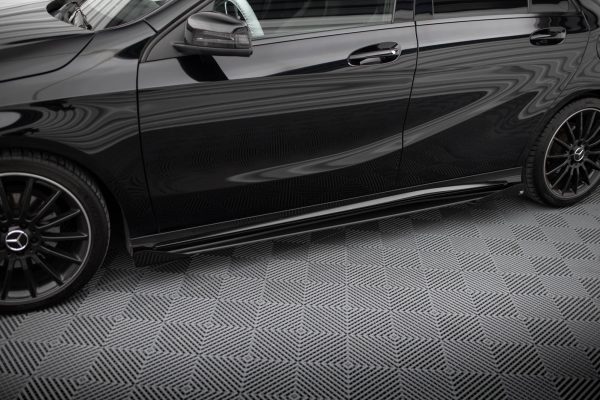 Sideskjørt Street Pro Med Flaps Mercedes-Benz A AMG-Line W176 Facelift
