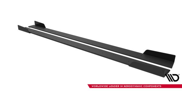 Sideskjørt Street Pro Med Flaps Mitsubishi Lancer EVO X