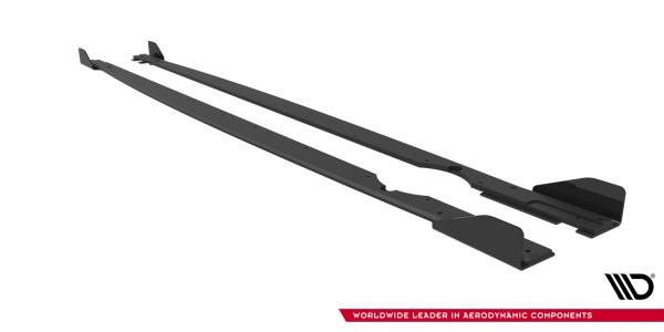 Sideskjørt Street Pro Med Flaps Volkswagen Golf R Mk8 / Mk8 Facelift
