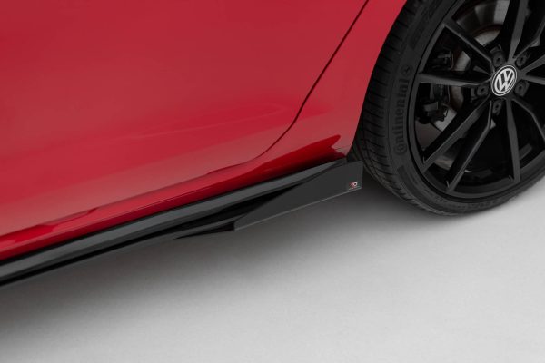 Sideskjørt Street Pro Med Flaps Volkswagen Golf R / R-Line Mk7 Facelift
