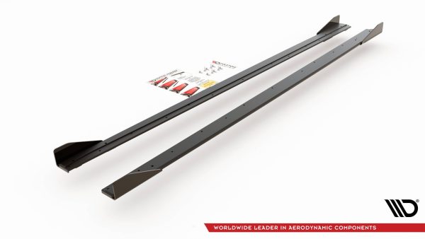 Sideskjørt Street Pro Med Flaps VW Polo GTI MK6
