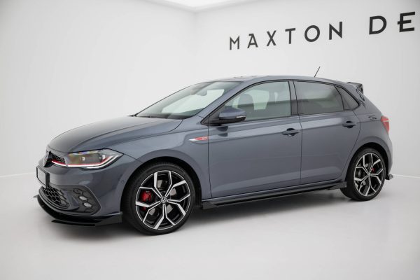 Sideskjørt Street Pro Med Flaps Volkswagen Polo GTI Mk6 Facelift