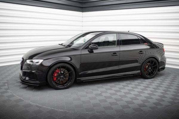 Sideskjørt Street Pro V.1 Med Flaps Audi RS3 Sedan 8V Facelift