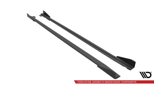 Sideskjørt Street Pro V.1 Med Flaps Ford Mustang GT Mk6 Facelift