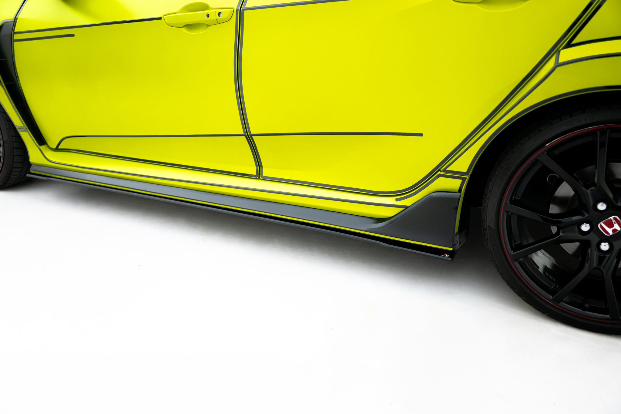 Sideskjørt Street Pro V.2 Honda CIVic Type R Mk10