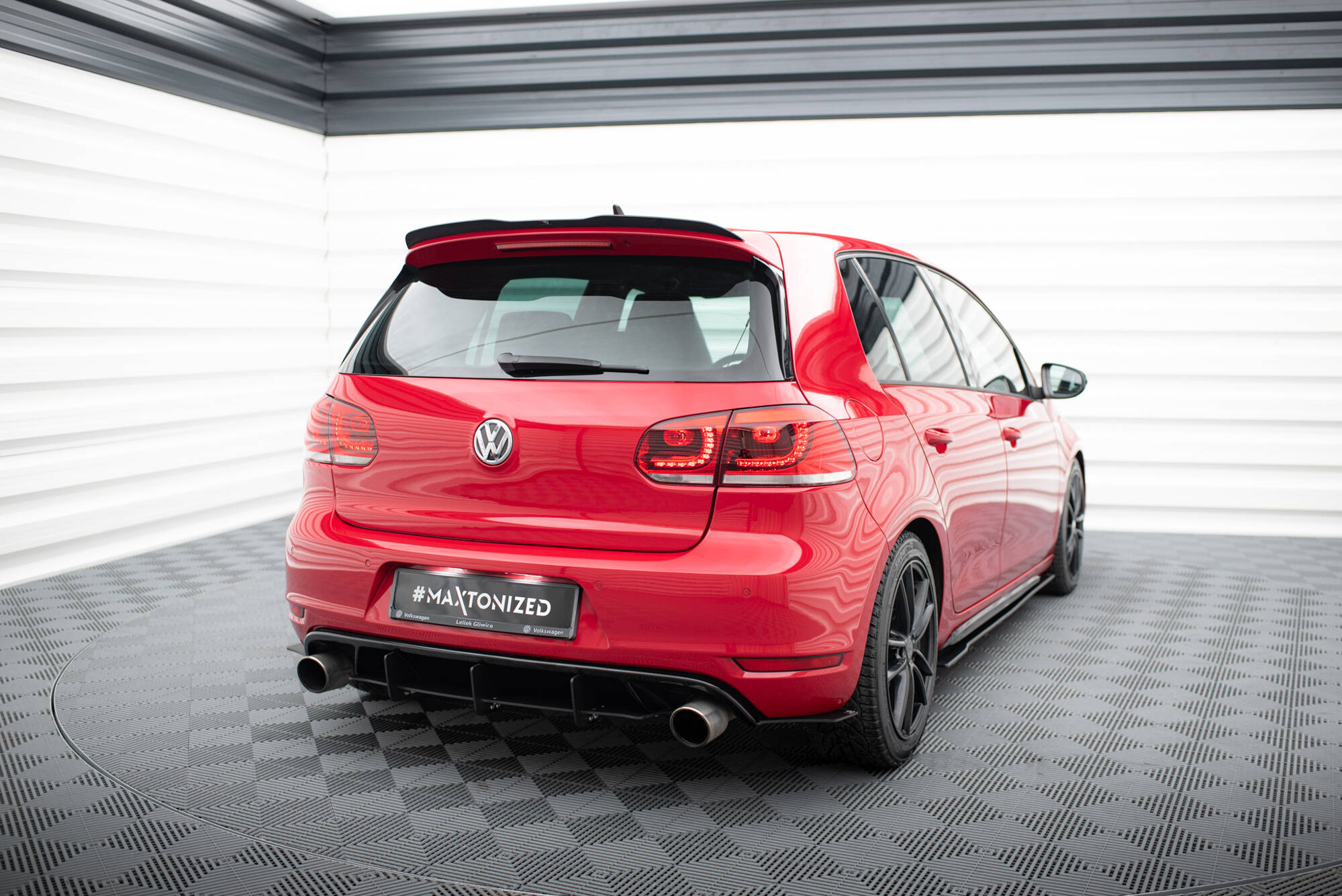 Diffuser i Bakre FlapsVW Golf 6 GTI / 35th