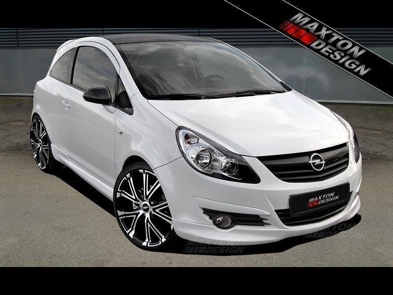 Spoiler Opel Corsa D